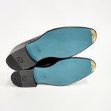CALMANTHOLOGY カルマンソロジー 未使用品 OPERA LOAFER サイズUK7 定価162800円 A4958 ローファー ブラック メンズ【中古】6-0418G♪