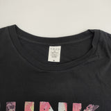 hide 50th anniversary FILM JUNK STORY サイズM 映画 半袖Ｔシャツ カットソー ブラック レディース【中古】6-0522S♪