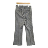 An ending Flare Slacks DORCHESTER フレアスラックス ヘリンボーン イージー パンツ 24SS グレー メンズ【中古】6-0925T♪