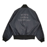 WTAPS WFS JACKET NYLON TAFFETA PERTEX 定価59400円 サイズ1 ナイロンジャケット ブルゾン 25AW ブラック メンズ ダブルタップス【中古】6-0428M♪
