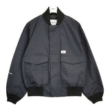 WTAPS WFS JACKET NYLON TAFFETA PERTEX 定価59400円 サイズ1 ナイロンジャケット ブルゾン 25AW ブラック メンズ ダブルタップス【中古】6-0428M♪