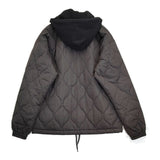 ONITSUKA TIGER QUILTED JACKET 定価33000円 2183B416 サイズXS キルティングジャケット ブラック ユニセックス オニツカタイガー【中古】6-0505T♪