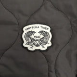 ONITSUKA TIGER QUILTED JACKET 定価33000円 2183B416 サイズXS キルティングジャケット ブラック ユニセックス オニツカタイガー【中古】6-0505T♪