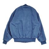 VANS Denim MA-1 Jacket サイズM 定価15400円 中綿 裏地キルティング ブルゾン ミリタリージャケット インディゴ ブルー メンズ バンズ【中古】6-0925T♪