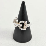 WAKAN SILVER SMITH ワカンシルバースミス 26SS Horse bit ring 定価23200円 Silver925 12号 R-086 リング・指輪 シルバー メンズ【中古】6-0604G◎