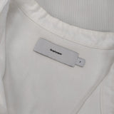Graphpaper Oxford Oversized Band Collar Shirt オックスフォードオーバーサイズドバンドカラーシャツ 長袖シャツ ホワイト メンズ グラフペーパー【中古】6-0711M∞