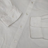 Graphpaper Oxford Oversized Band Collar Shirt オックスフォードオーバーサイズドバンドカラーシャツ 長袖シャツ ホワイト メンズ グラフペーパー【中古】6-0711M∞