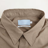 Graphpaper ALUMO for Graphpaper L/S Oversized Regular Collar Shirt 定価41800円 長袖シャツ 26SS ベージュ メンズ グラフペーパー【中古】6-0501M♪