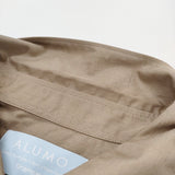 Graphpaper ALUMO for Graphpaper L/S Oversized Regular Collar Shirt 定価41800円 長袖シャツ 26SS ベージュ メンズ グラフペーパー【中古】6-0501M♪