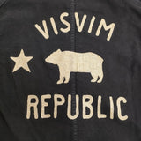 VISVIM COVERALL DMGD G.CORDS バック刺繍 サイズ2 定価330000円 カバーオール 25AW ブラック メンズ ビズビム/ヴィズヴィム【中古】6-0509M♪