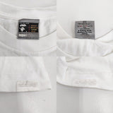 BAPE/A BATHING APE 青山限定 手刷り シリアルナンバー0020 サイズL 半袖Ｔシャツ カットソー ホワイト メンズ アベイシングエイプ【中古】6-0509S♪
