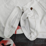 BAPE/A BATHING APE 青山限定 手刷り シリアルナンバー0020 サイズL 半袖Ｔシャツ カットソー ホワイト メンズ アベイシングエイプ【中古】6-0509S♪
