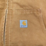 Carhartt Active Jacket アクティブジャケット ダックパーカー 古着 ヴィンテージ 90s ブルゾン ブラウン メンズ カーハート【中古】6-0925T♪