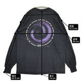 Nine Inch Nails ナイン・インチ・ネイルズ 90年代 NIN The Downward Spiral バンドTシャツ ALL SPORT XL 長袖Ｔシャツ カットソー ロンＴ ブラック メンズ【中古】6-0509M♪