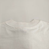 Salvador Dali サルバドールダリ デッドストック 未使用 Vintage 90s The Ship ミュージアムTシャツ サイズL 長袖Ｔシャツ カットソー ロンＴ ホワイト メンズ【中古】6-0509M♪