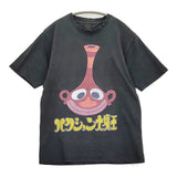 ハクション大魔王 タツノコプロ アニメT 半袖Ｔシャツ カットソー ブラック メンズ【中古】6-0512S♪