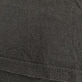 MARTIN MARGIELA エイズT ここのえ時代 Vネック 半袖Ｔシャツ カットソー ブラック×ブラック メンズ マルタンマルジェラ【中古】6-0501S♪