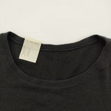 N.HOOLYWOOD 102-45 pieces コットンウール 七分袖 サイズ38 Ｔシャツ カットソー ブラック メンズ エヌハリウッド/ミスターハリウッド【中古】6-0512M♪