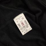 N.HOOLYWOOD 102-45 pieces コットンウール 七分袖 サイズ38 Ｔシャツ カットソー ブラック メンズ エヌハリウッド/ミスターハリウッド【中古】6-0512M♪