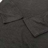 N.HOOLYWOOD 102-45 pieces コットンウール 七分袖 サイズ38 Ｔシャツ カットソー ブラック メンズ エヌハリウッド/ミスターハリウッド【中古】6-0512M♪