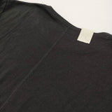 N.HOOLYWOOD 102-45 pieces コットンウール 七分袖 サイズ38 Ｔシャツ カットソー ブラック メンズ エヌハリウッド/ミスターハリウッド【中古】6-0512M♪