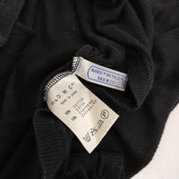 R&D.M.Co- コットン カシミヤ フリル カットソー ブラック レディース オールドマンズテーラー【中古】5-0405M♪