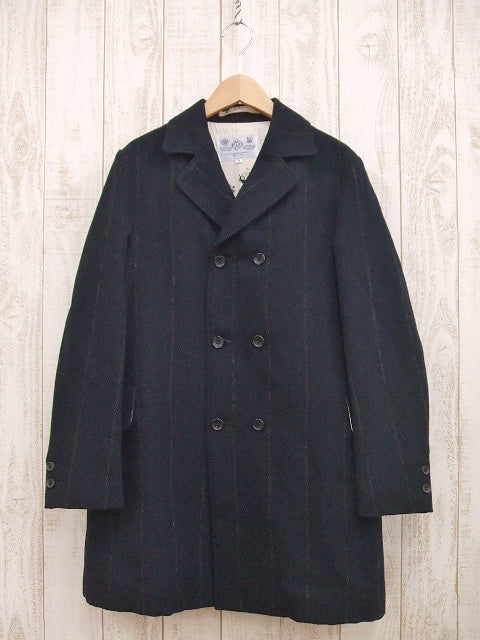 R&D.M.Co- ウールリネンストライプジャケット サイズS テーラードジャケット 濃紺 ブラック レディース オールドマンズテーラー【中古】9-1026T◆ 147313-1_2048x.jpg?v=1756802638