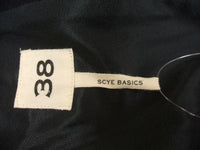 SCYE BASICS ウールカシミヤチェスターコート サイズ38 コート ネイビー レディース サイベーシックス【中古】9-1227A◆