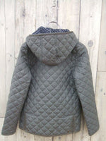 Traditional Weatherwear LUTON キルティングジャケット サイズ34 グレー レディース トラディショナルウェザーウェア【中古】0-0208T◎