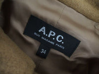 A.P.C. MAC SUZANNE マックコート サイズ34 ベージュ レディース アーペーセー【中古】0-1118A♪