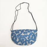 mina perhonen coupe bag クッペバッグ soda water us9709 ウールシルク ポシェット ミズイロ グレー レディース ミナペルホネン【中古】6-1013G◎