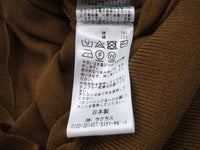 Deuxieme Classe アパルトモン 19-080-560-0114-1-0 V/N Cardigan コットンシルク カーディガン ブラウン レディース ドゥーズィエムクラス【中古】0-1102T♪