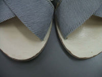 ANCIENT GREEK SANDALS 37 サンダル グレー レディース エンシェントグリークサンダルズ【中古】1-0516S♪