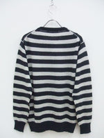KITO ボーダーニット KITO-19AW-K-2 サイズ1 ネイビー ライトグレー レディース キト【中古】1-0122T♪