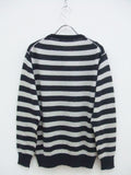 KITO ボーダーニット KITO-19AW-K-2 サイズ1 ネイビー ライトグレー レディース キト【中古】1-0122T♪