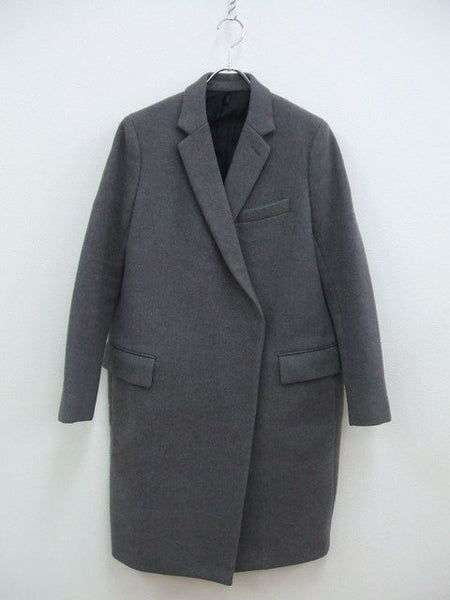 THE RERACS 14FW-REJK-020L サイズ38 チェスターコート グレー レディース ザリラクス【中古】1-0124A♪