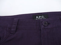 A.P.C. サイズXS 台形 スカート パープル レディース アーペーセー【中古】1-0407S☆