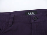 A.P.C. サイズXS 台形 スカート パープル レディース アーペーセー【中古】1-0407S☆