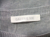 GALERIE VIE ニット グレー レディース ギャルリーヴィー【中古】1-0621S▲