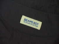 BEAMS BOY/ベースボールシャツ/ブラウン/半袖/ビームスボーイ【中古】【レディース】1-0613S♪