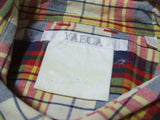 YAECA チェック柄 コンフォートシャツ 長袖シャツ サイズ2ン レディース ヤエカ【中古】1-1013T△
