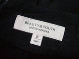 BEAUTY＆YOUTH/羽根柄/スカート/ビューティ＆ユースユナイテッドアローズ/黒【中古】【レディース】1-0714M▲