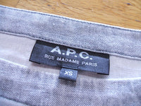 A.P.C./ウエストリボンベルトノースリーブワンピース/XS/アーペーセー【レディース】【中古】1-0715S△