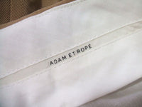 adam et Rope ストレートラインスラックス パンツ ベージュ レディース アダムエロペ【中古】1-0925T▲