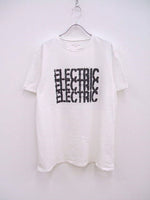 6397 プリント ELECTRIC 半袖Ｔシャツ ホワイト レディース シックススリーナインセブン【中古】2-0608S♪