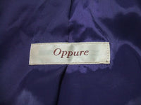 Oppure 羊革 ブルゾン グレー レディース オピュール【中古】1-1012T▲