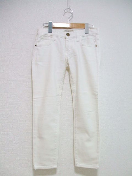 Current Elliott The Roller Skinny サイズ24 ホワイトデニム スキニー デニムパンツ ホワイト レディース  カレントエリオット【中古】2-0208M▲