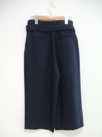 AG by aquagirl サイズ2 ベルト付き  クロップドパンツ ネイビー レディース  エージーバイアクアガール【中古】2-0202M▲