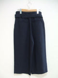 AG by aquagirl サイズ2 ベルト付き  クロップドパンツ ネイビー レディース  エージーバイアクアガール【中古】2-0202M▲