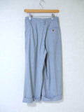 BRAGUETTE イタリア製 ブラゲッタ ストライプ パンツ グレー40 レディース  ブラゲッテ【中古】1-1229M△